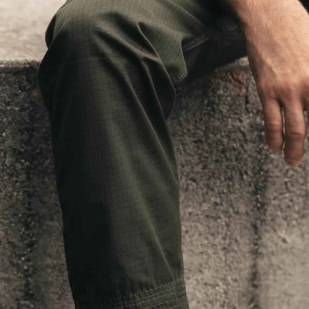 The Atlas Brand - 'Street' Ripstop Pants - Mil. Green