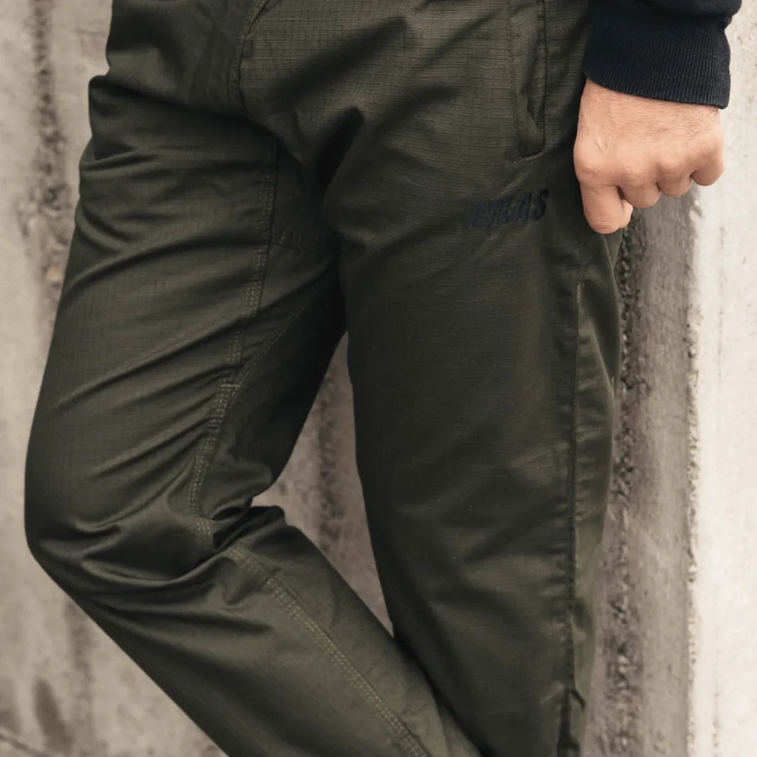 The Atlas Brand - 'Street' Ripstop Pants - Mil. Green