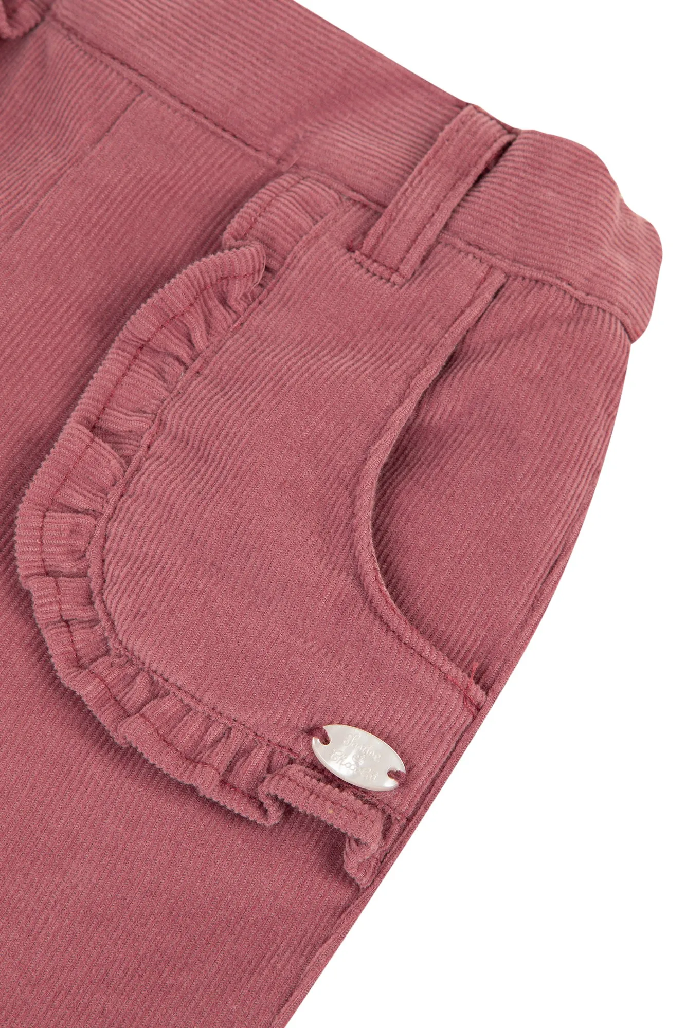 Trousers - Antique pink corduroy