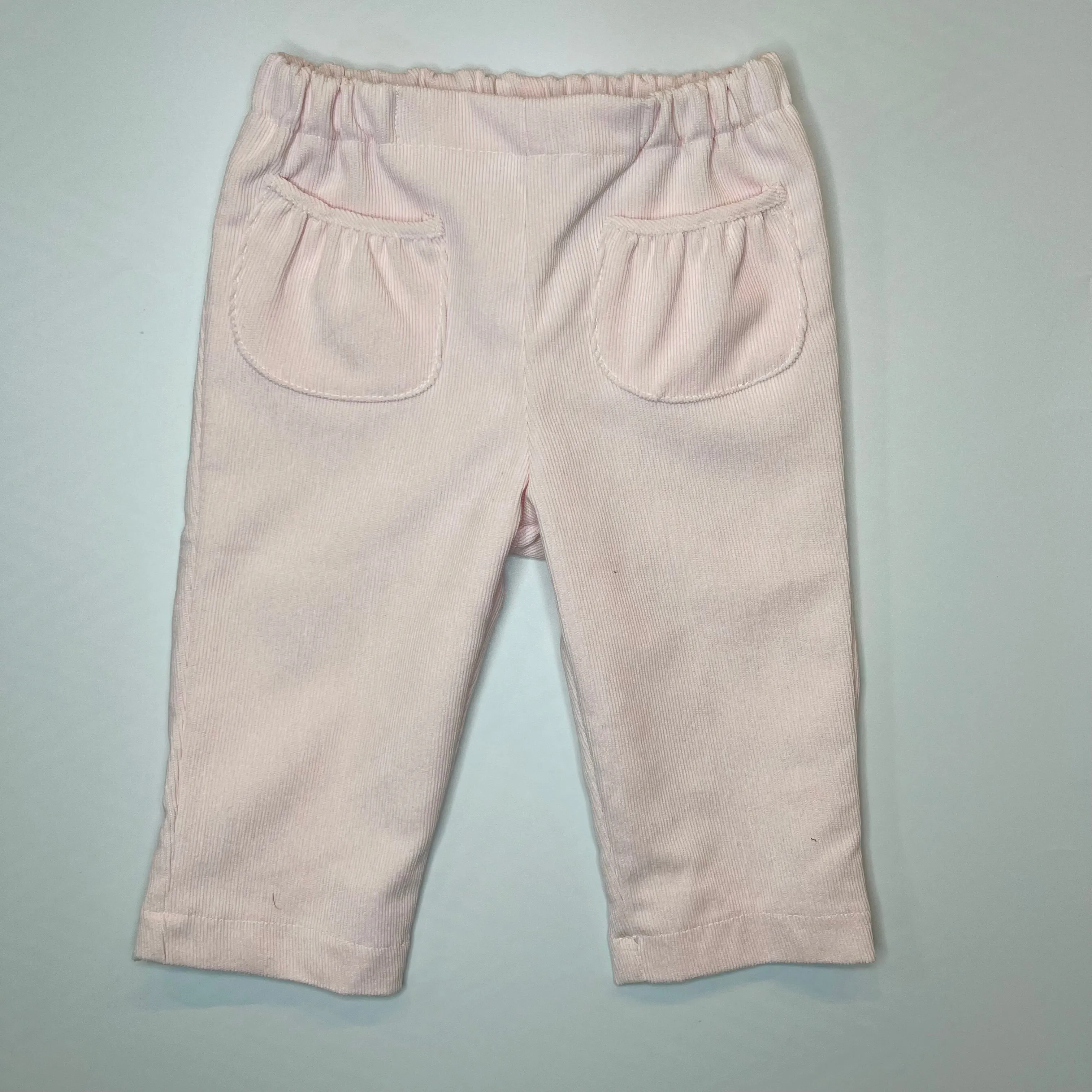 Trousers - Pale Pink Corduroy Brizia