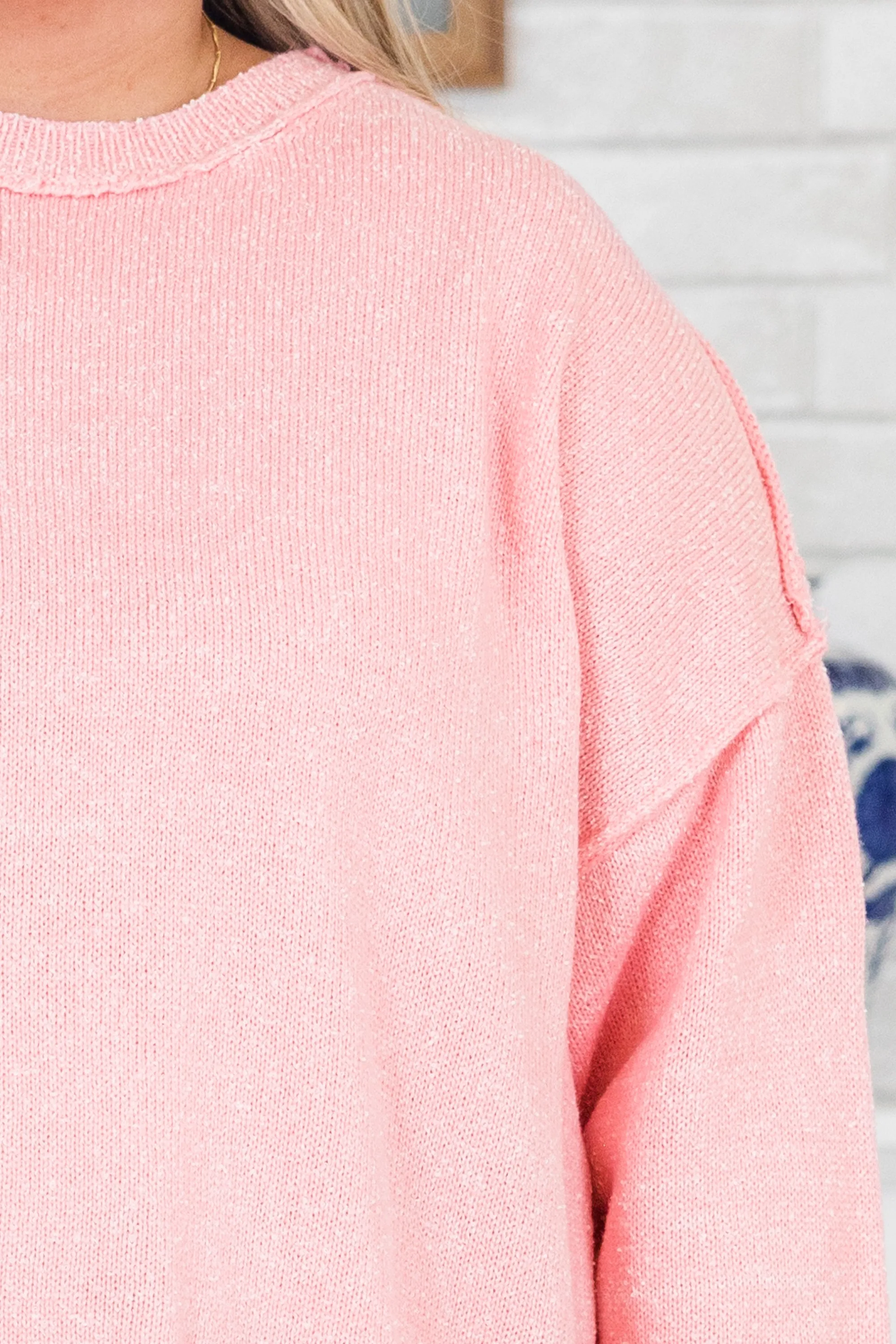 Vibrant Sorbet Sweater, Pink