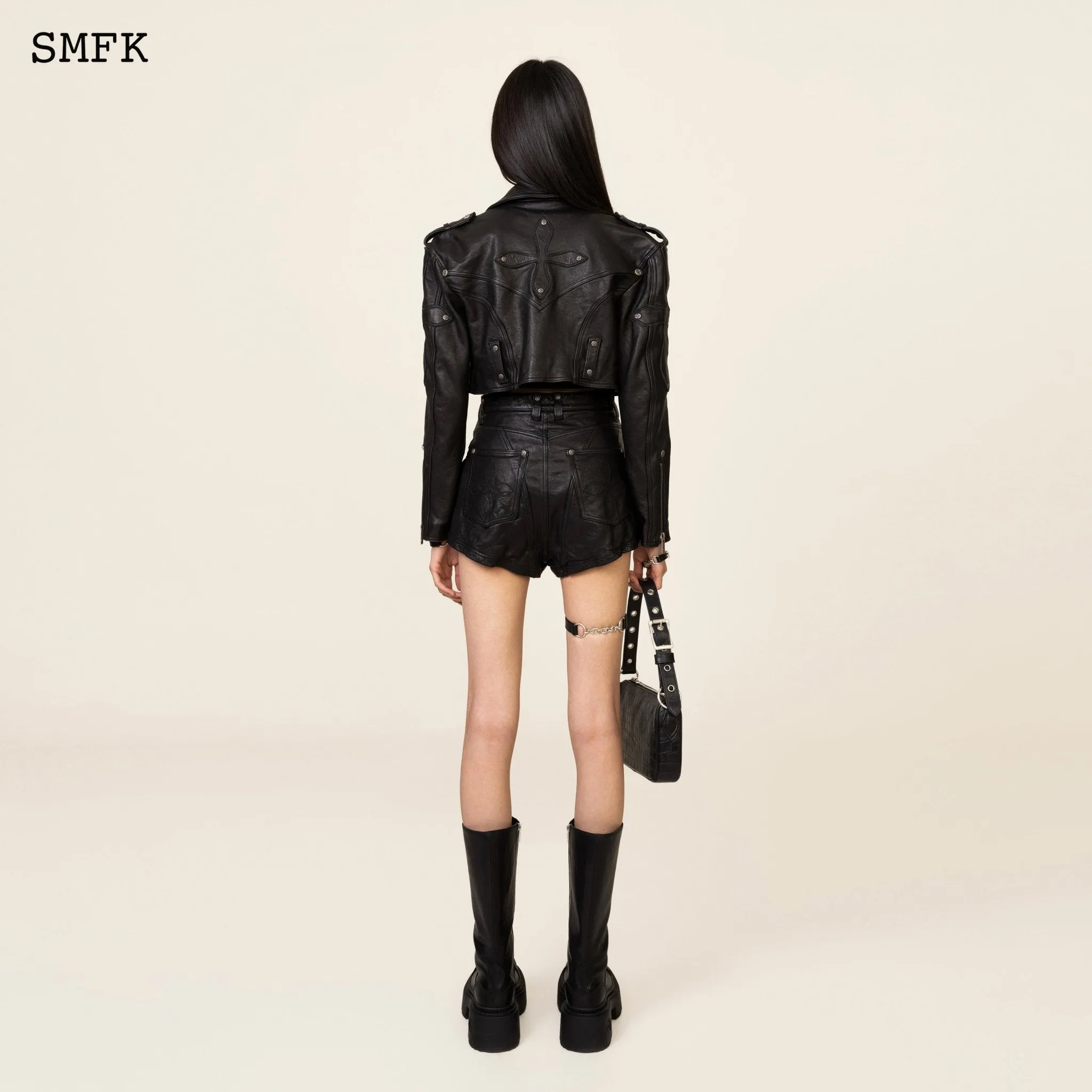 WildWorld Rider Lambskin Short Jacket