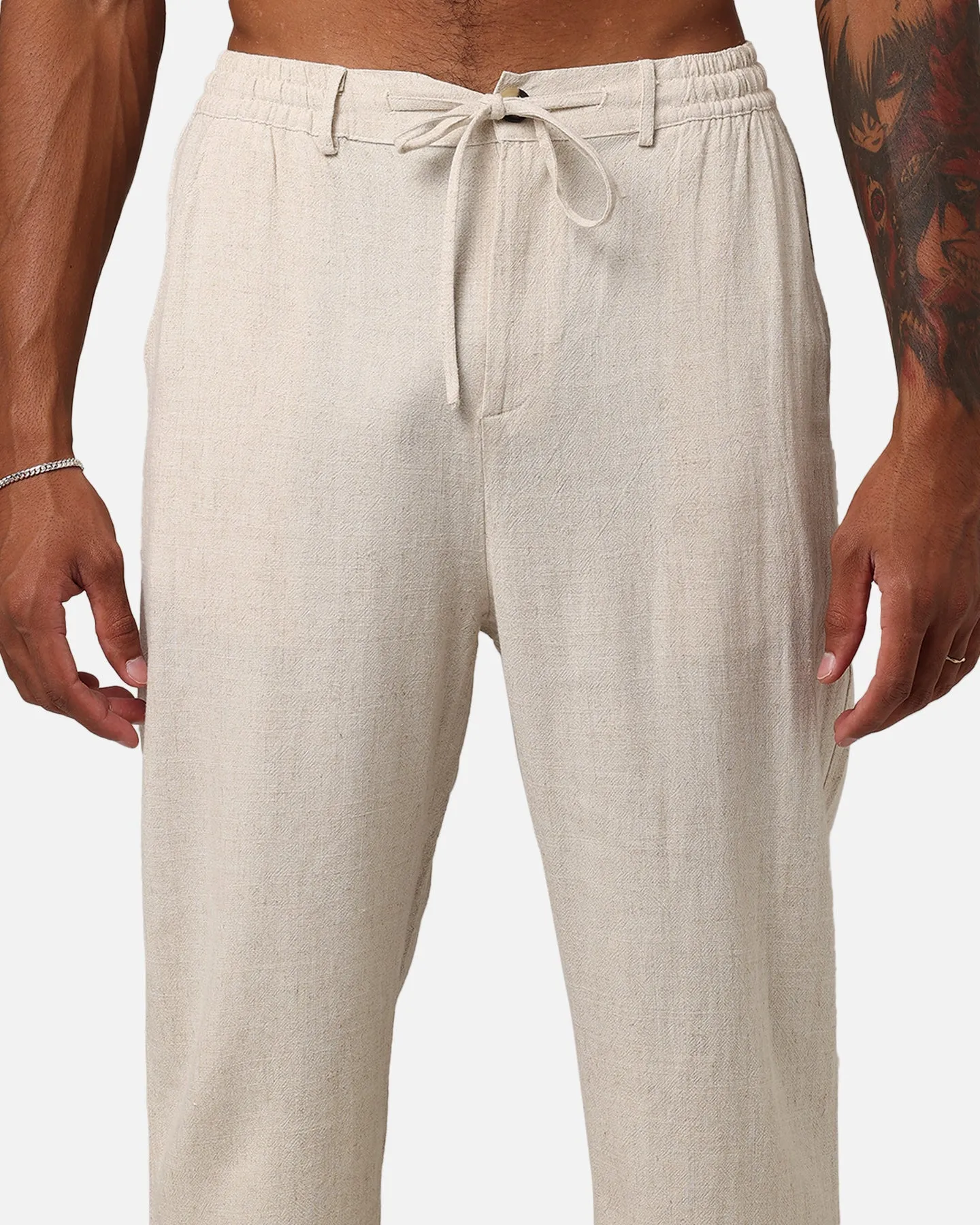 XXIII Ezrah Linen Pants Oatmeal